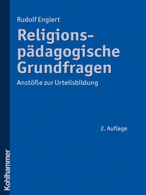 cover image of Religionspädagogische Grundfragen